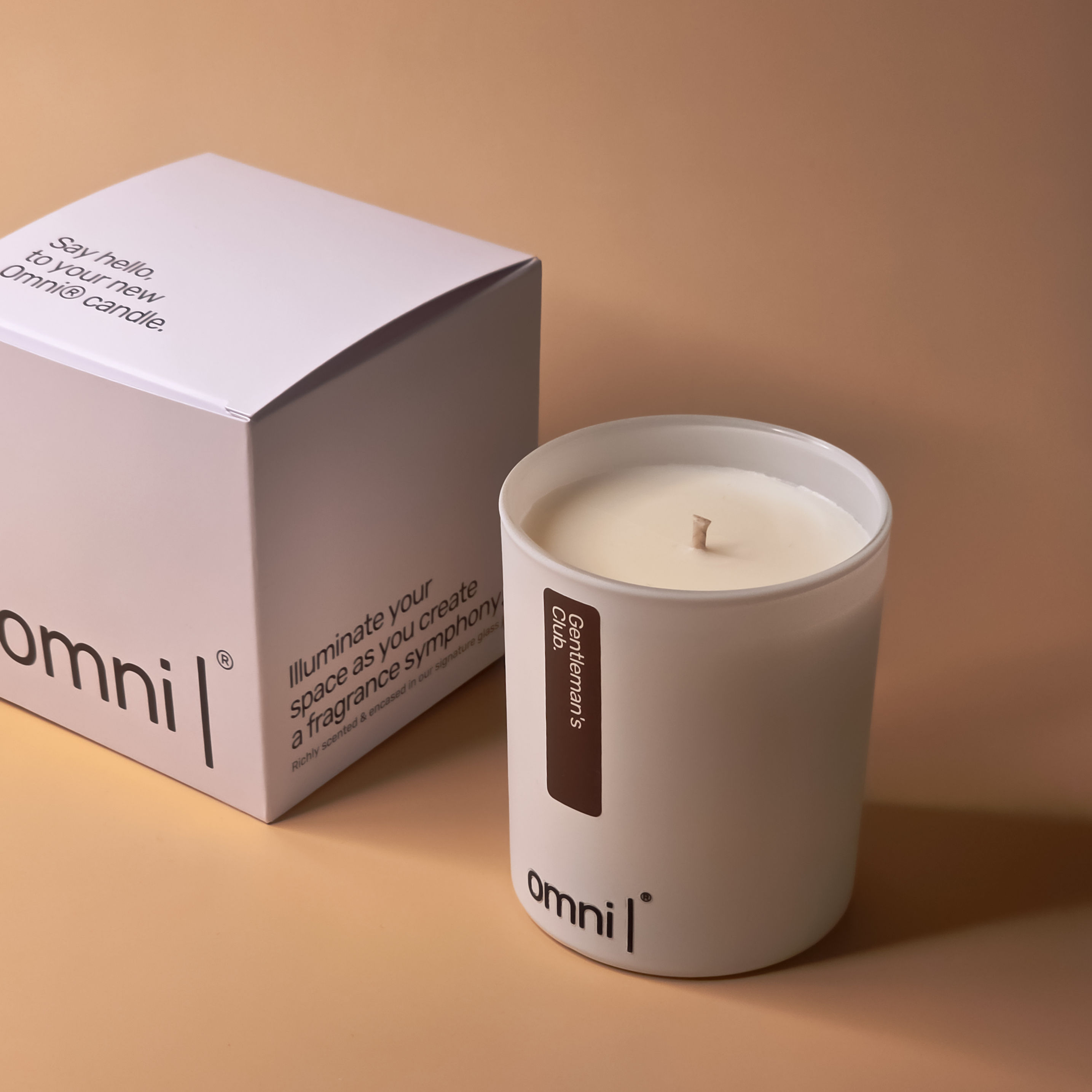 Gentleman's Club Candle - Black Pepper, Leather + Sandalwood