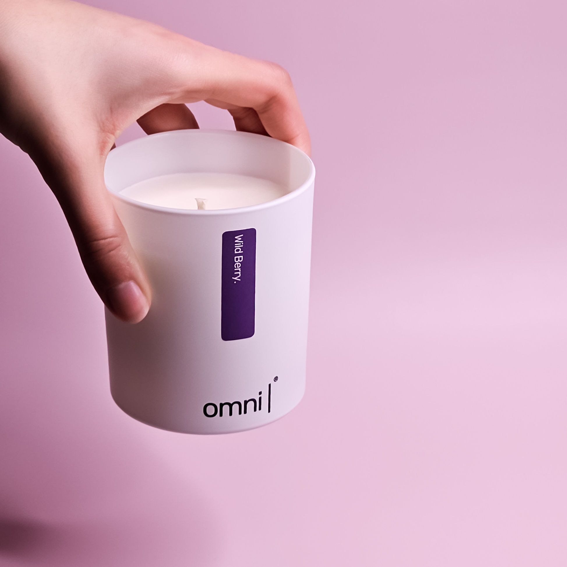 Wild Berry Candle - Blackcurrant, Violet + Amber