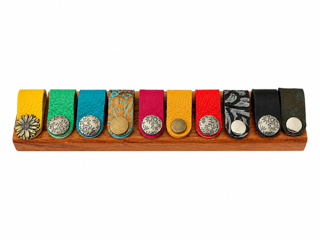 Leather Cord Holder / Organizer