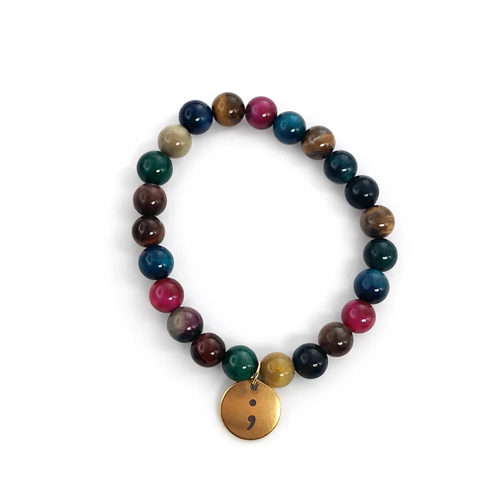 Thumbnail: MHA Bracelet w/ Semi Colon