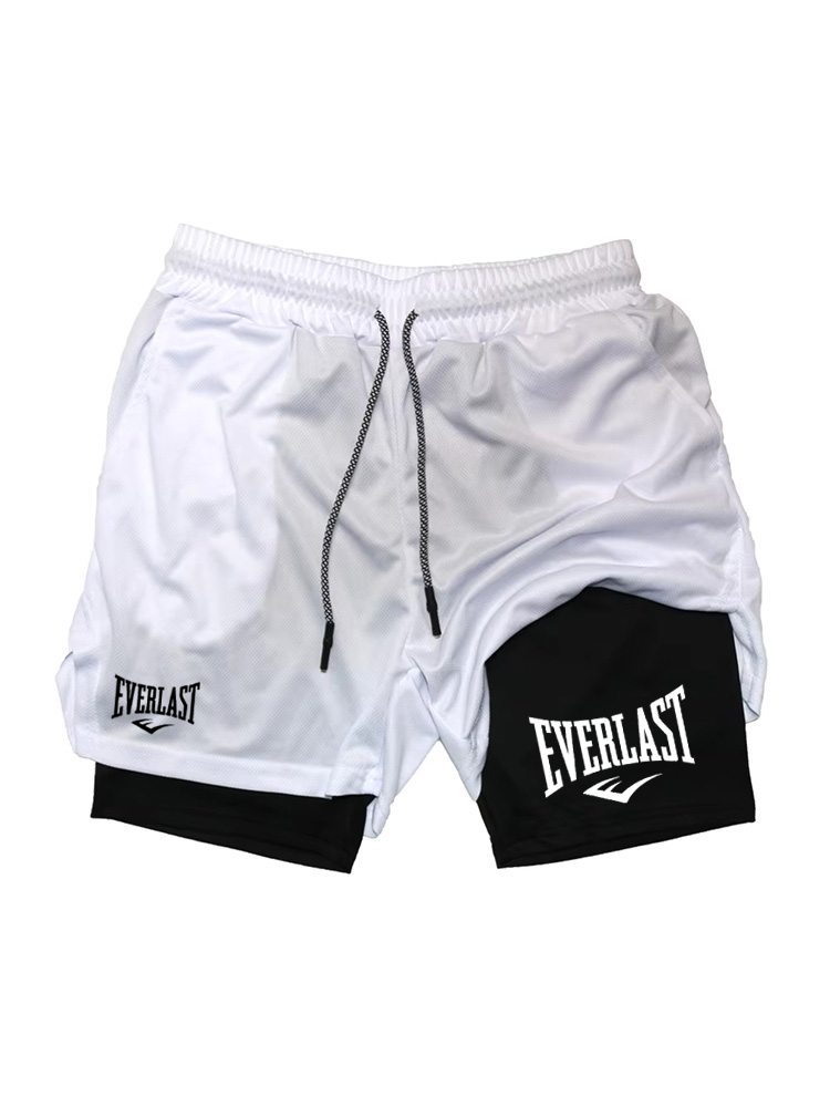 Miniatura: Bermuda Esportiva 2 em 1 Masculina – Leve, Confortável e Respirável