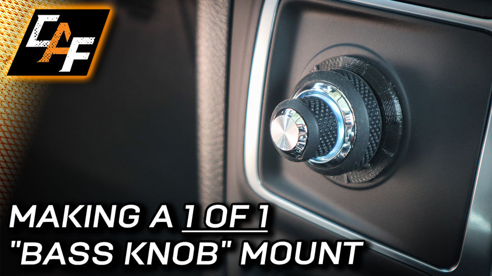 Making this "Bass Knob" Mount is MORE COMPLEX THAN YOU THINK!