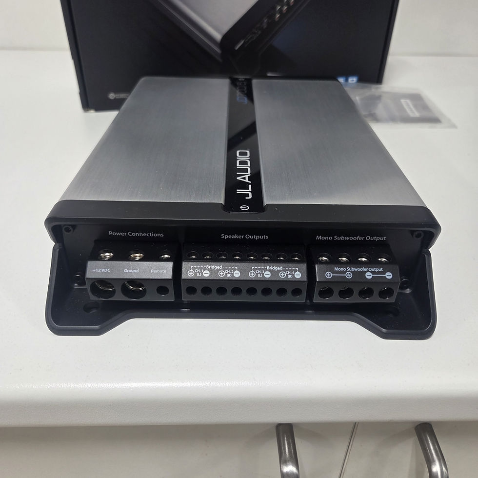 USED JL Audio JD700/5 Amplifier - Side View Left