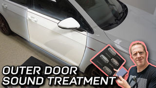 Better audio & reduced noise! How to sound deaden & treat outer vehicle door skin