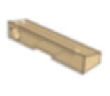 Thumbnail: Slot Port Floor Notch Subwoofer Enclosure for one subwoofer