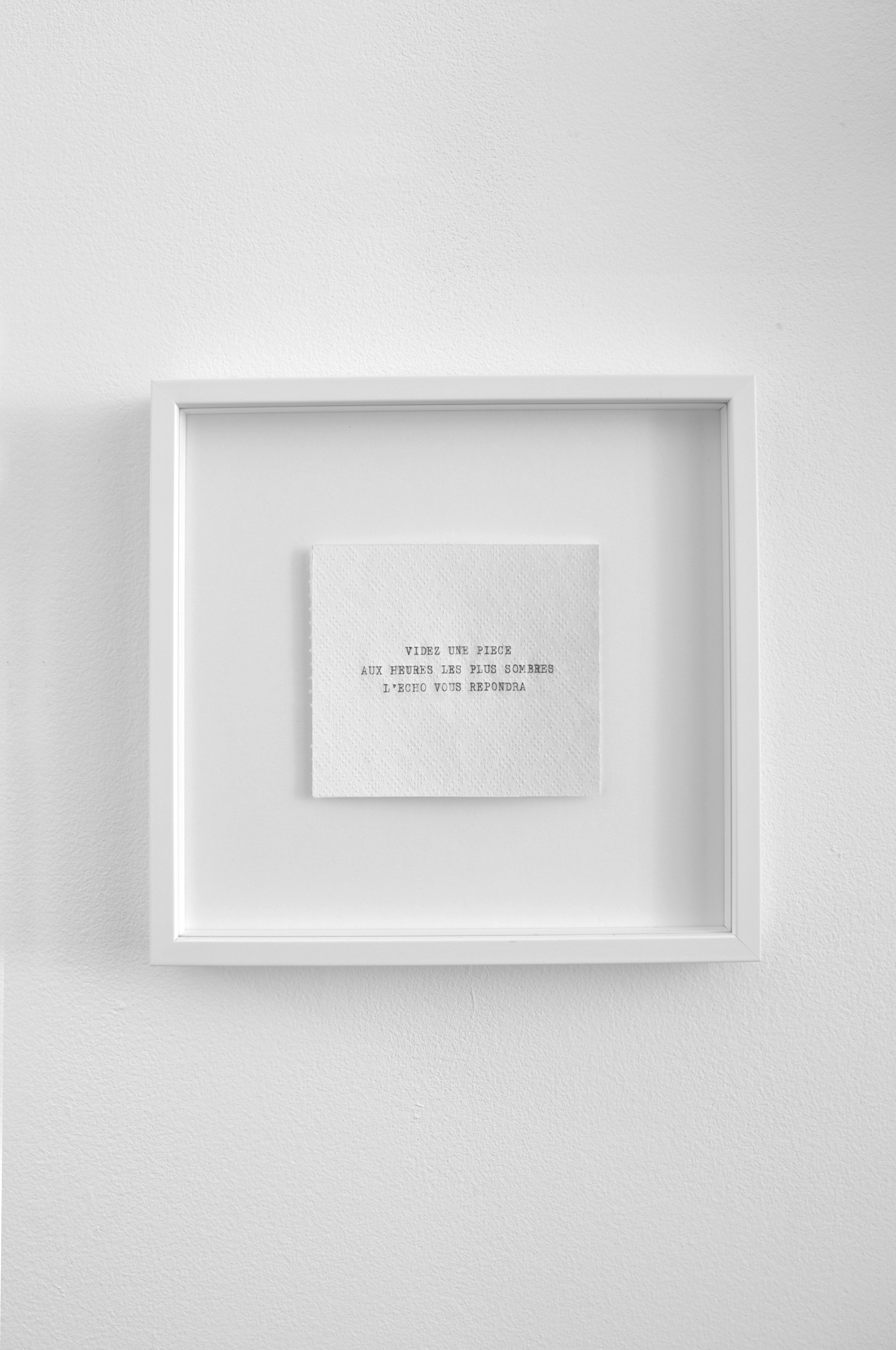 Jean-Baptiste Caron, Pièces à vivre #7, 2020