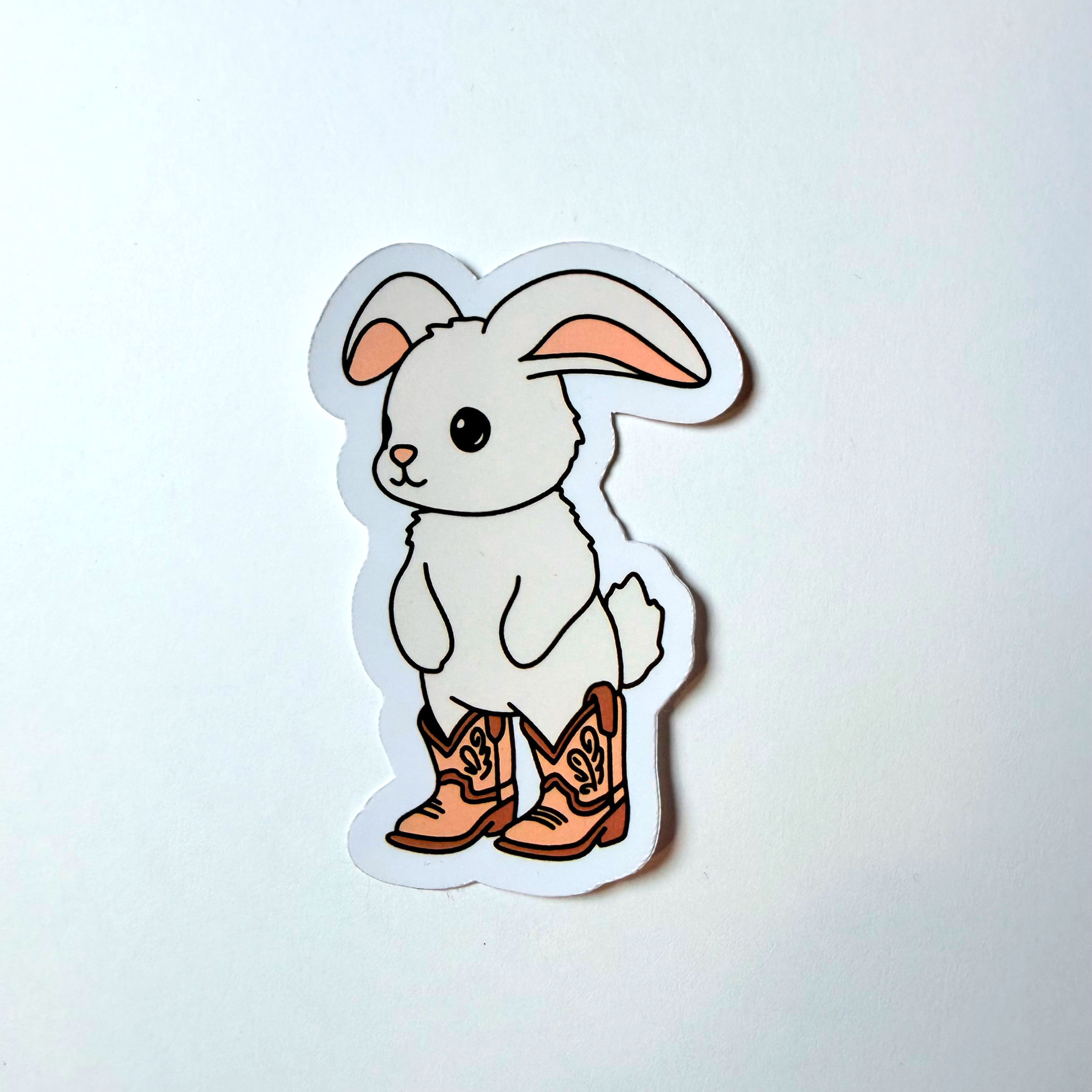 Bunny in Boots - Sticker