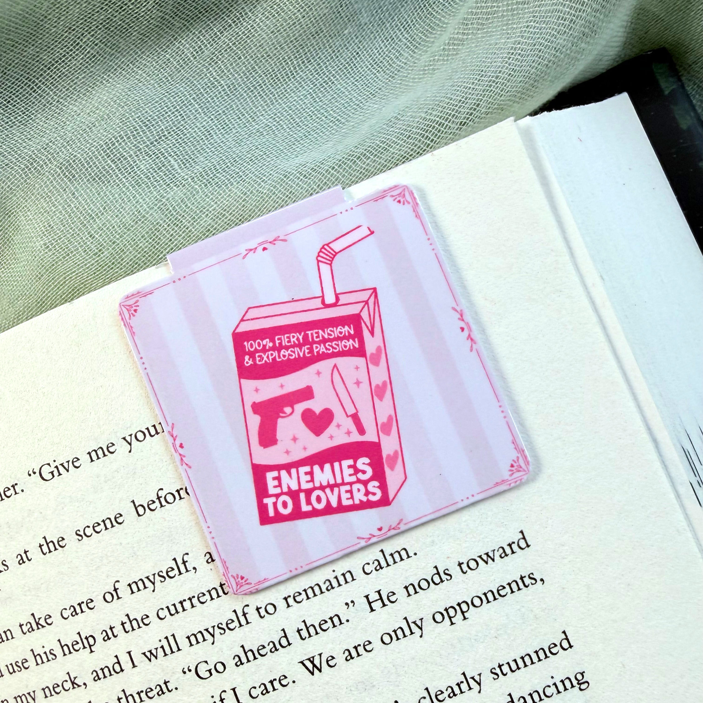 Enemies to Lovers Juice Box - Magnetic Bookmark