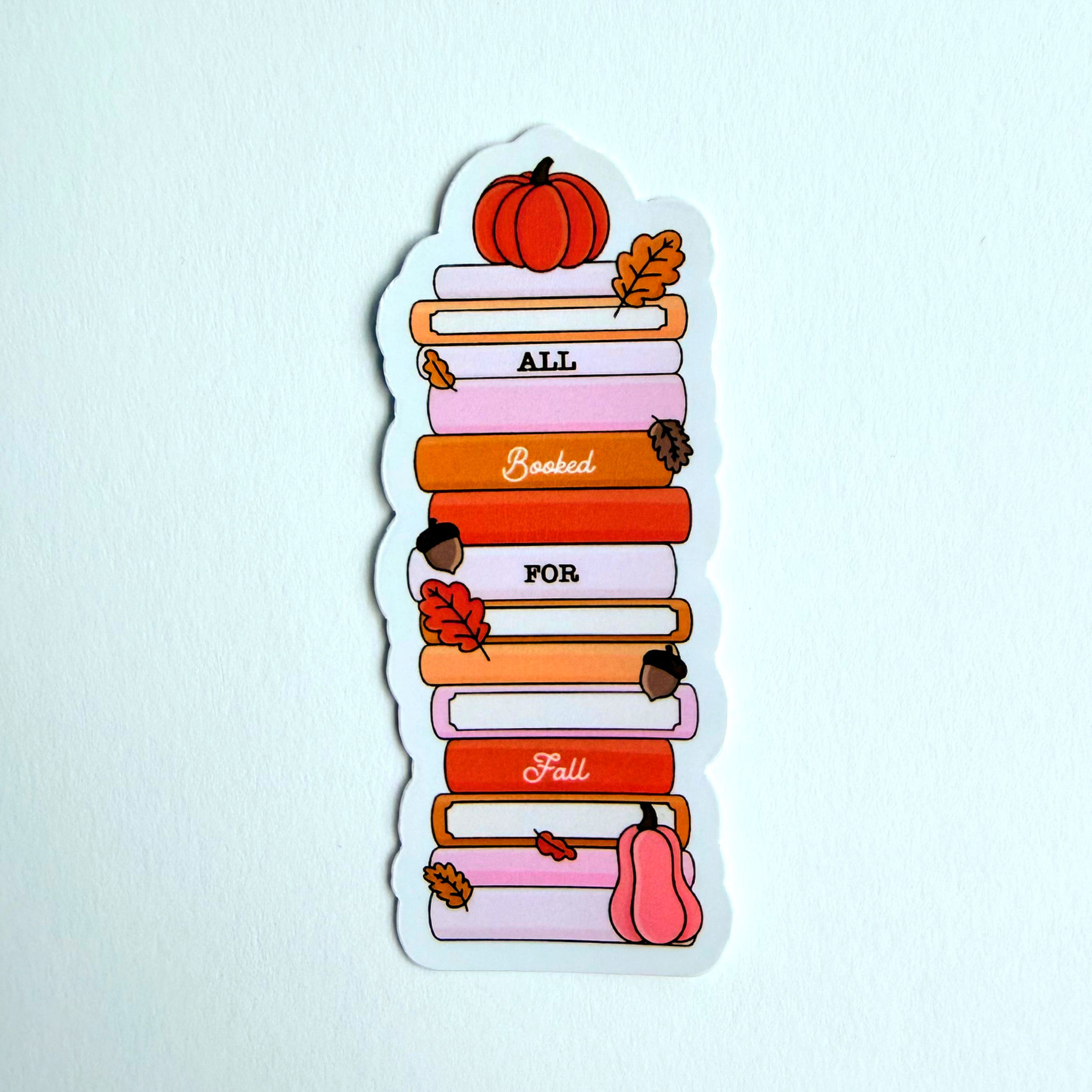 All Booked for Fall - Sticker