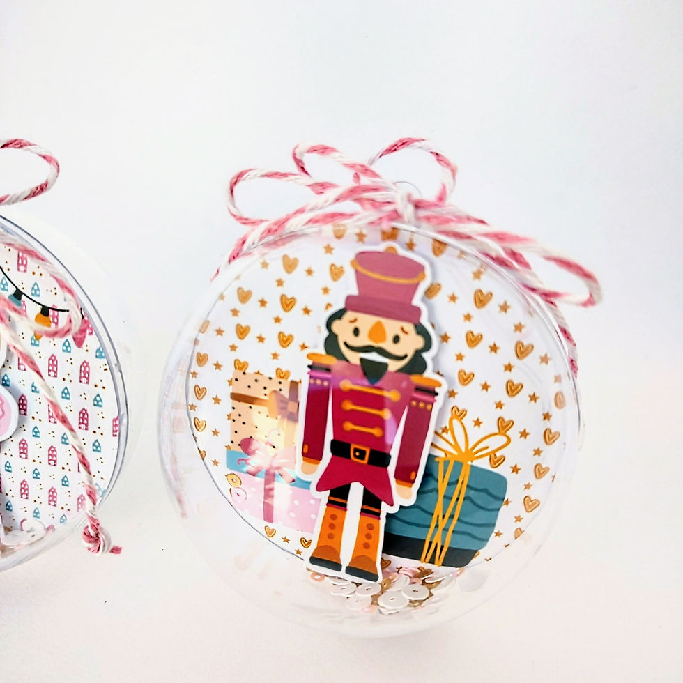 Miniatura: Bolas "Natalindas" - Coleção Encanto de Natal