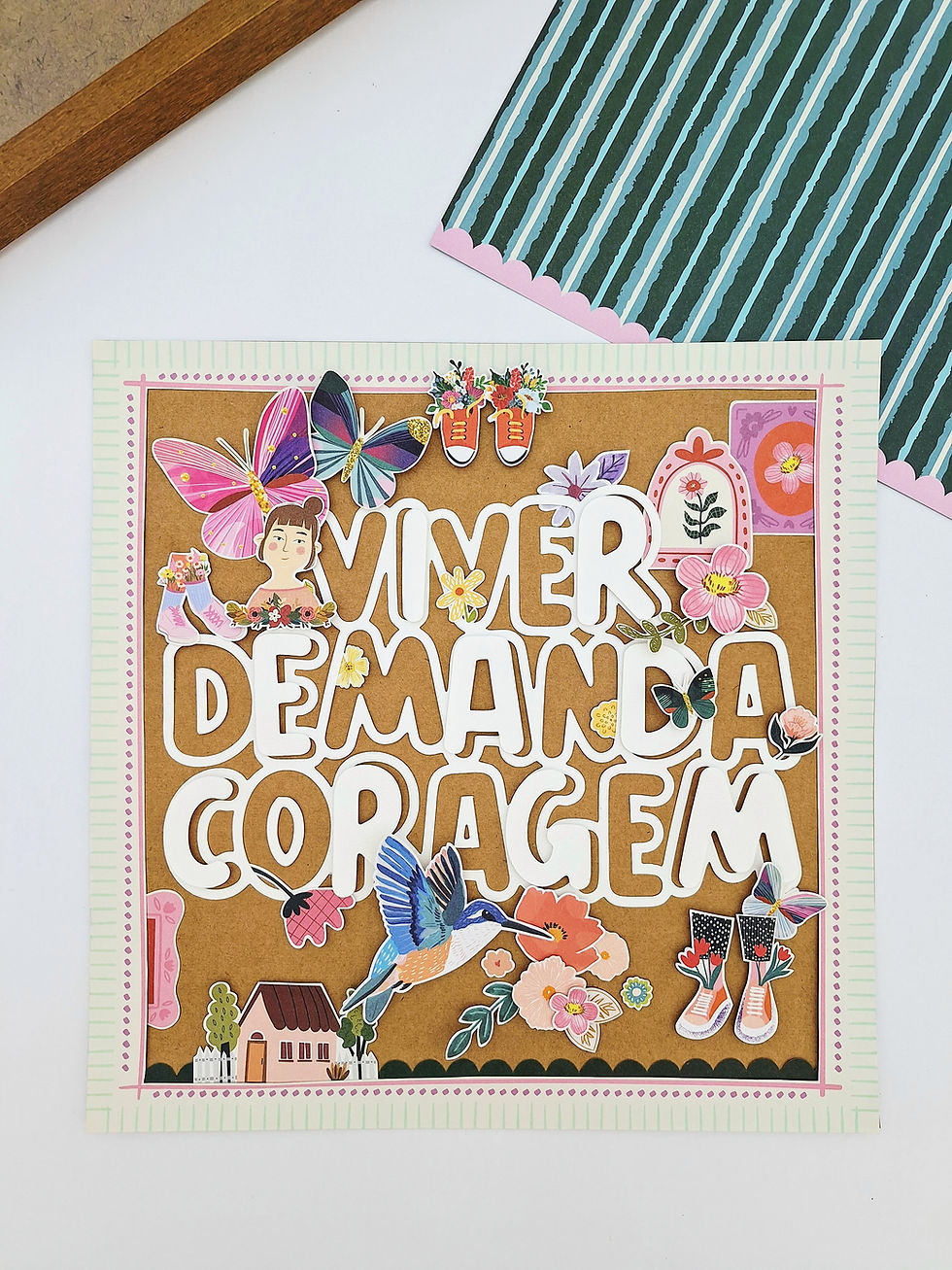 Miniatura: Quadro Scrapdecor