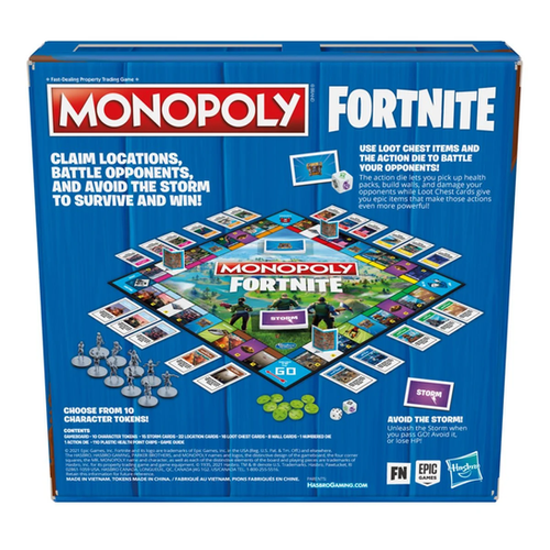 Monopoly Game: Fortnite Collectors Edition
