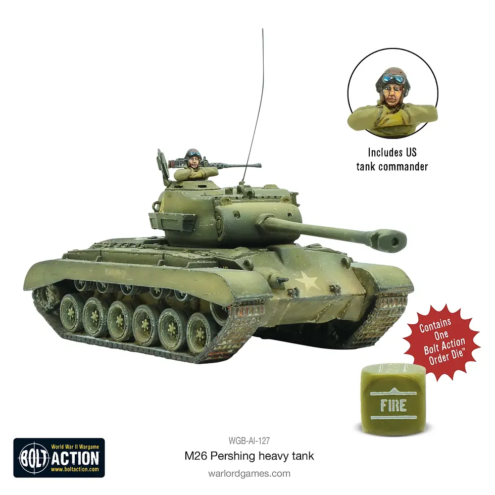 Thumbnail: Bolt Action: US M26 Pershing Heavy Tank