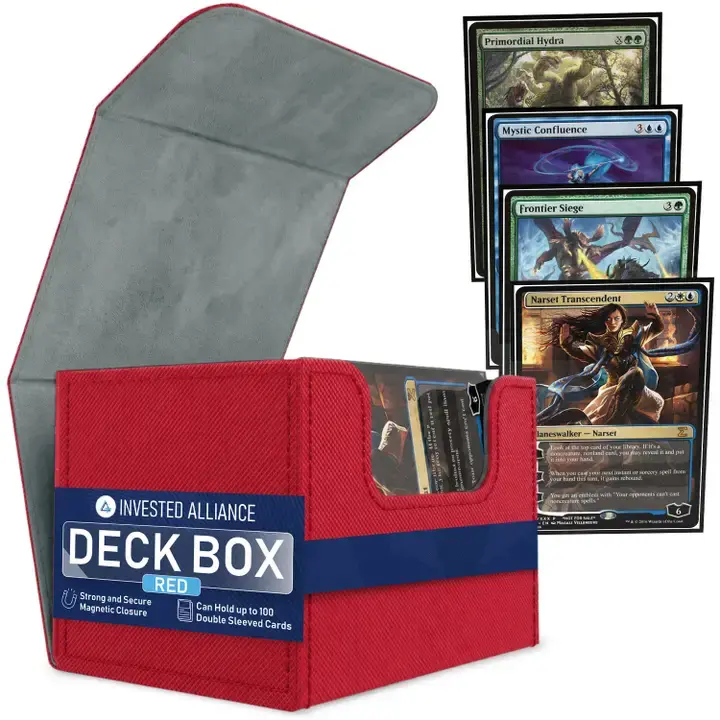 IA: Red Mtg Deck Box