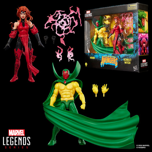 Marvel Legends Series Vision & Scarlet Witch | The Toy Bunker
