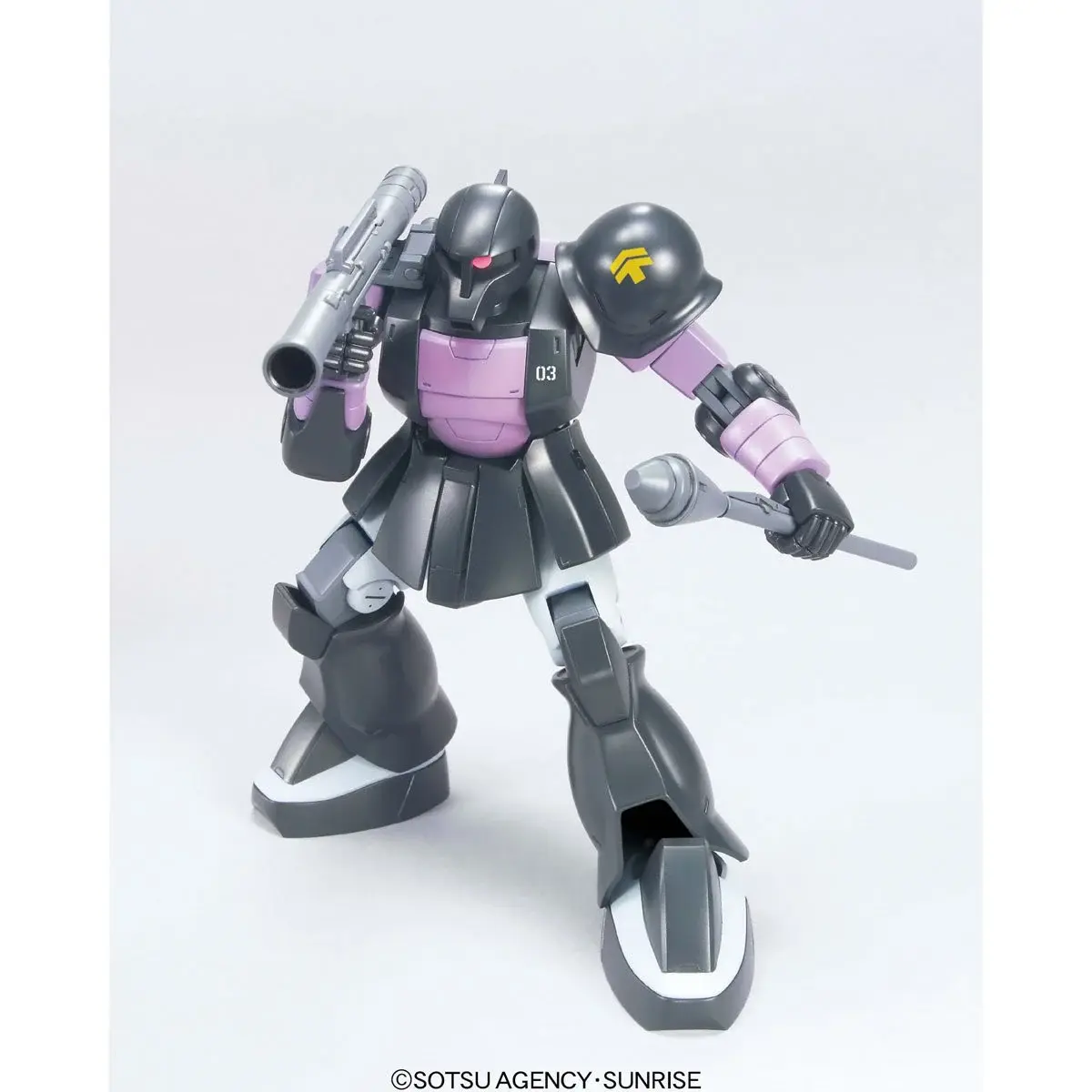 Mobile Suit Gundam Zaku I Black Tri Stars HG 1:144 Model Kit