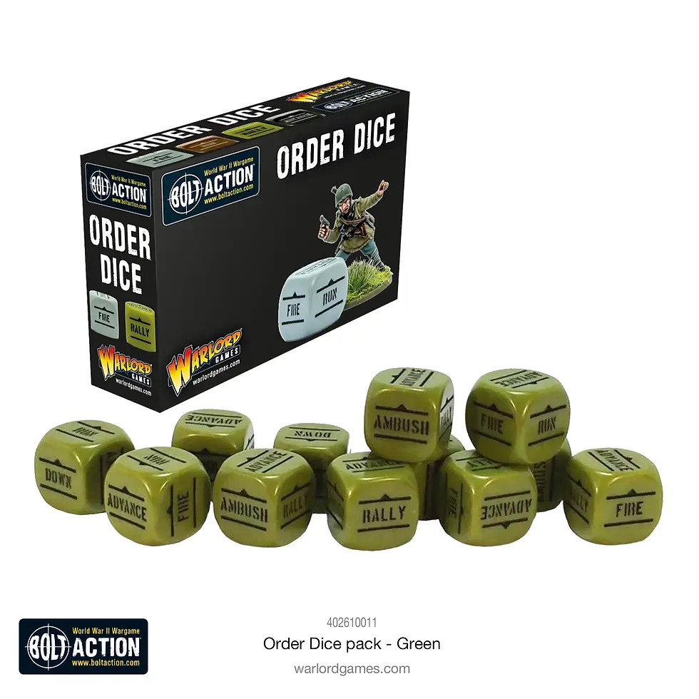 Thumbnail: Bolt Action: Orders Dice Pack
