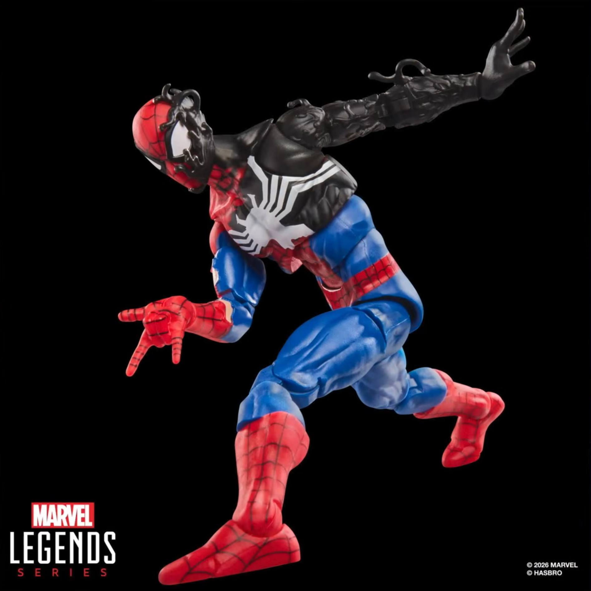 Marvel Legends Series Secret Wars Spider-Man (Alien Costume)