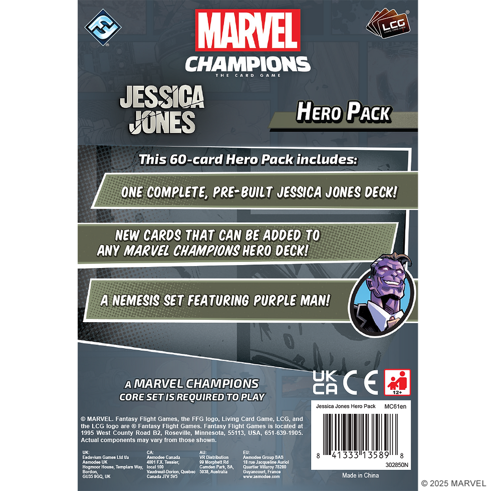 Thumbnail: Marvel Champions: Jessica Jones Hero Pack