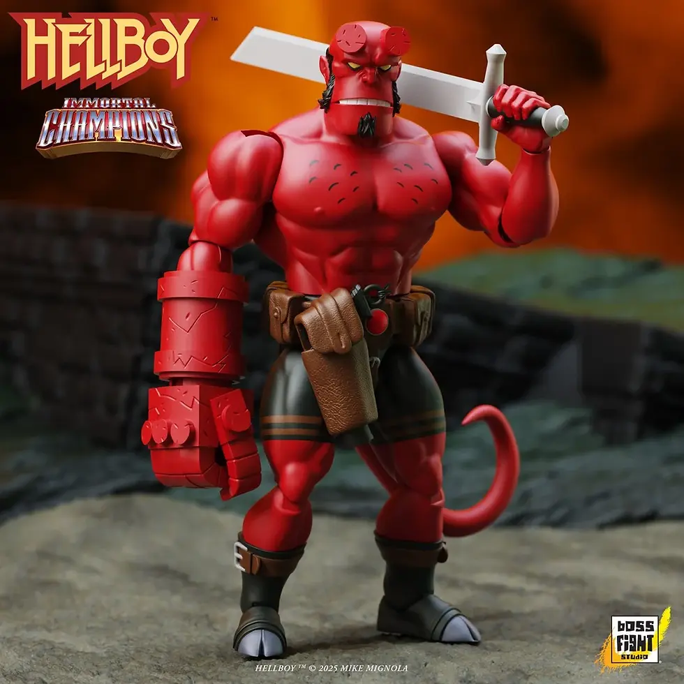 Thumbnail: Hellboy Immortal Champions Retro Action Figure