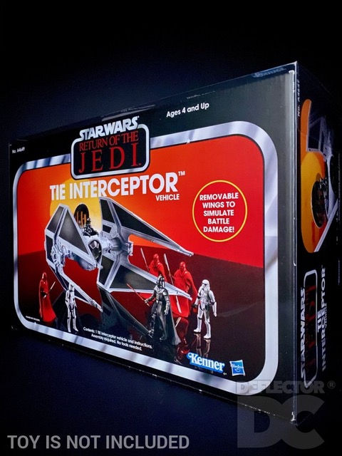 Star Wars The Vintage Collection Tie Interceptor Vehicle Case - US Shipped