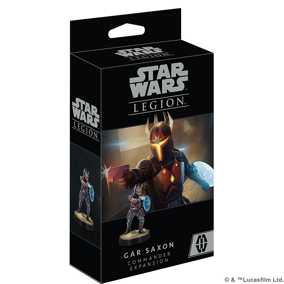 Star Wars Legion: Gar Saxon