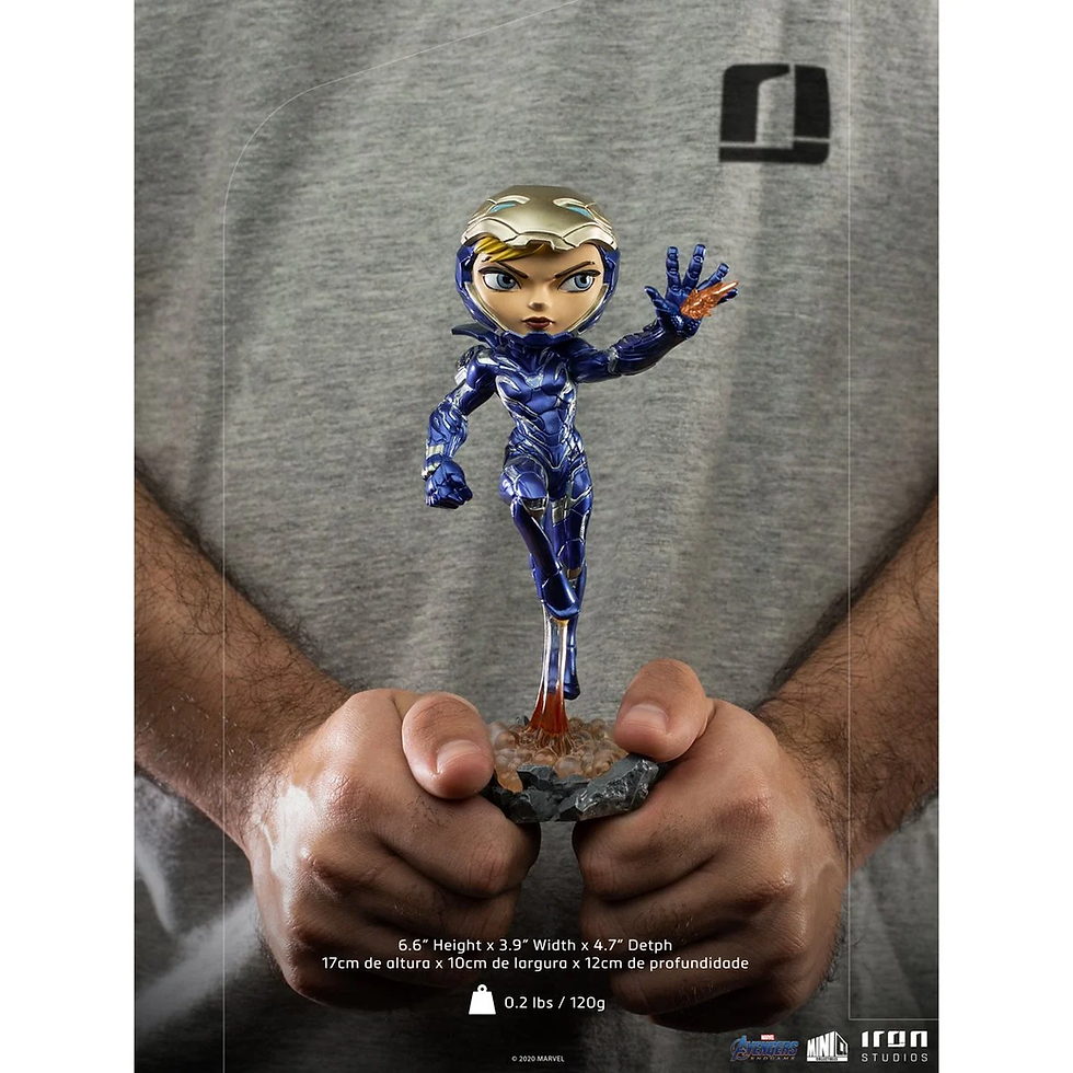 Thumbnail: Avengers: Endgame Pepper Potts In Rescue Armor MiniCo. Vinyl Figure
