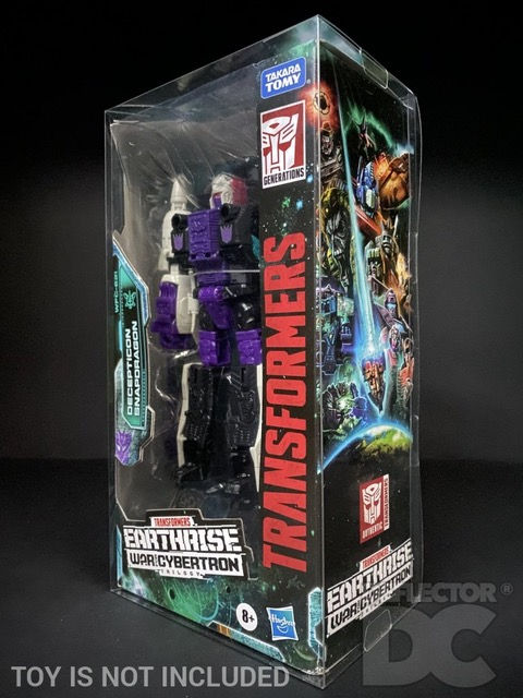 Transformers Earthrise War for Cybertron Voyager Class Display Case - US Shipped