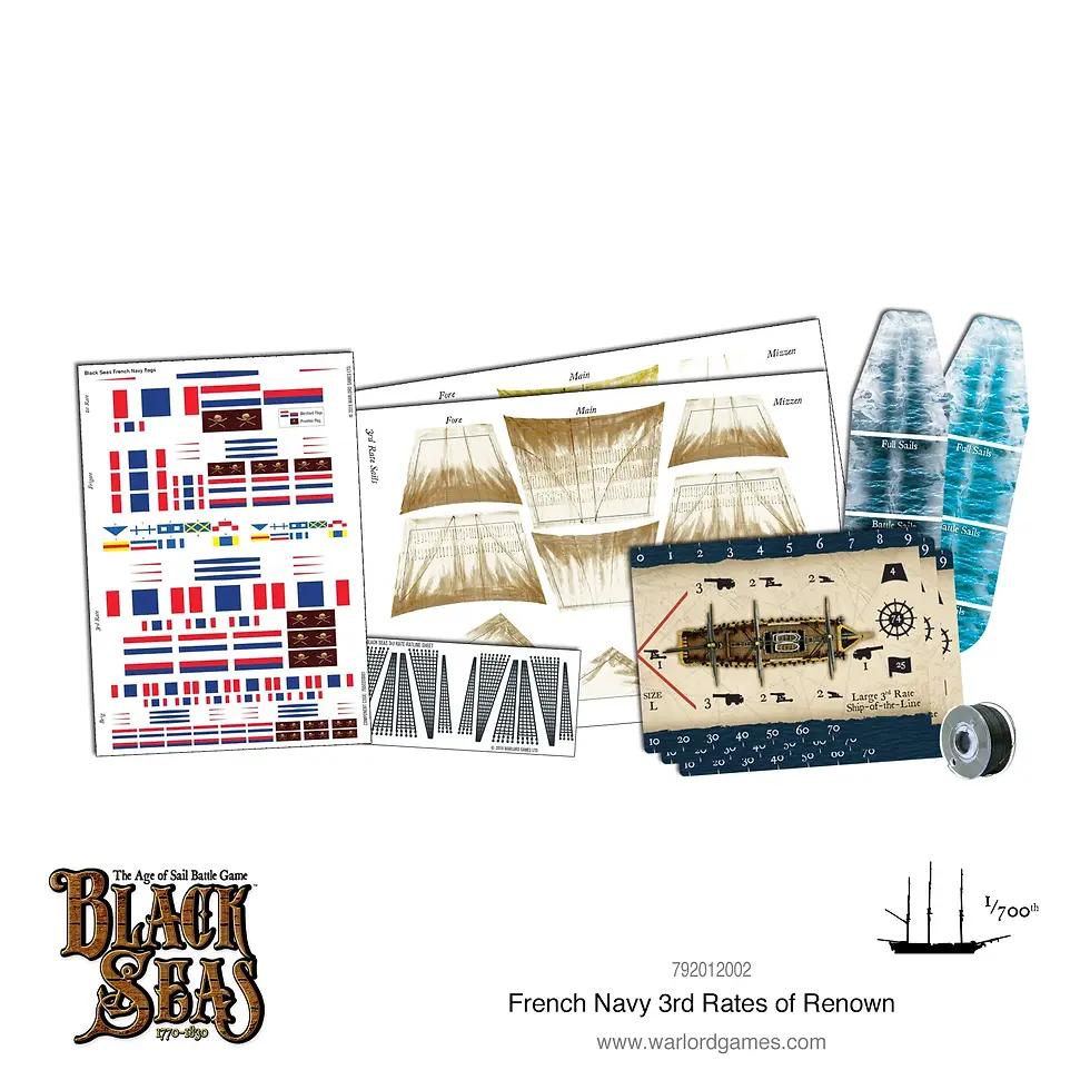 Thumbnail: Black Seas: French Navy 3rd Rates of Renown