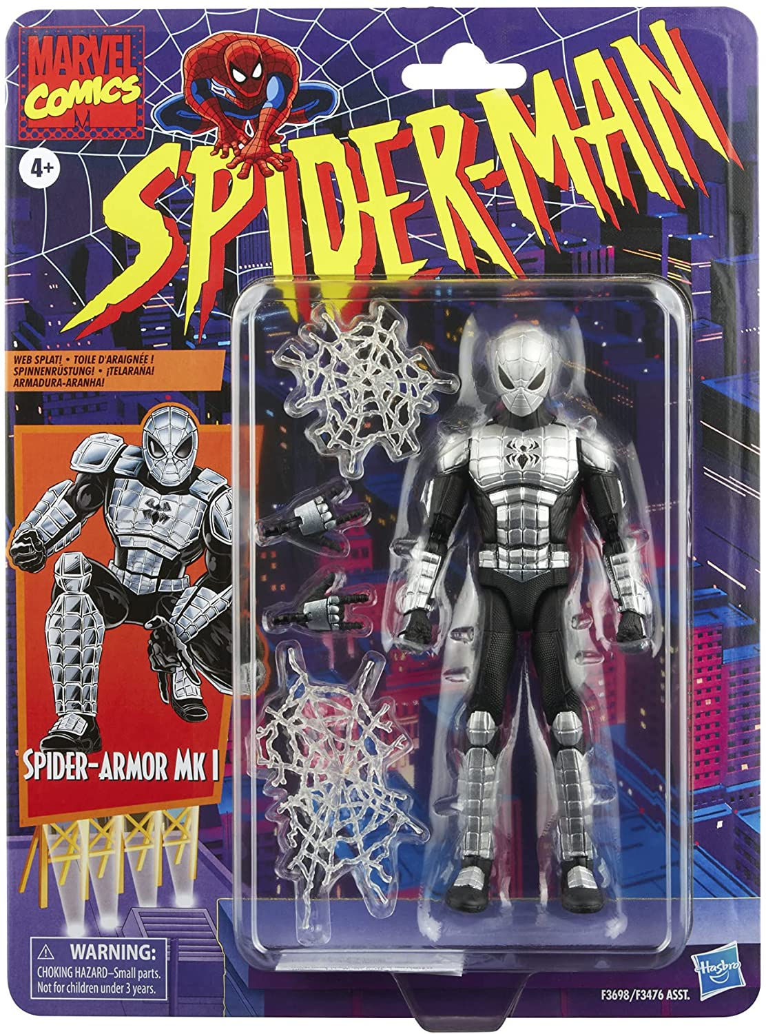 Marvel Legends Spider Man: Retro Collection Spider-Armor Mk I