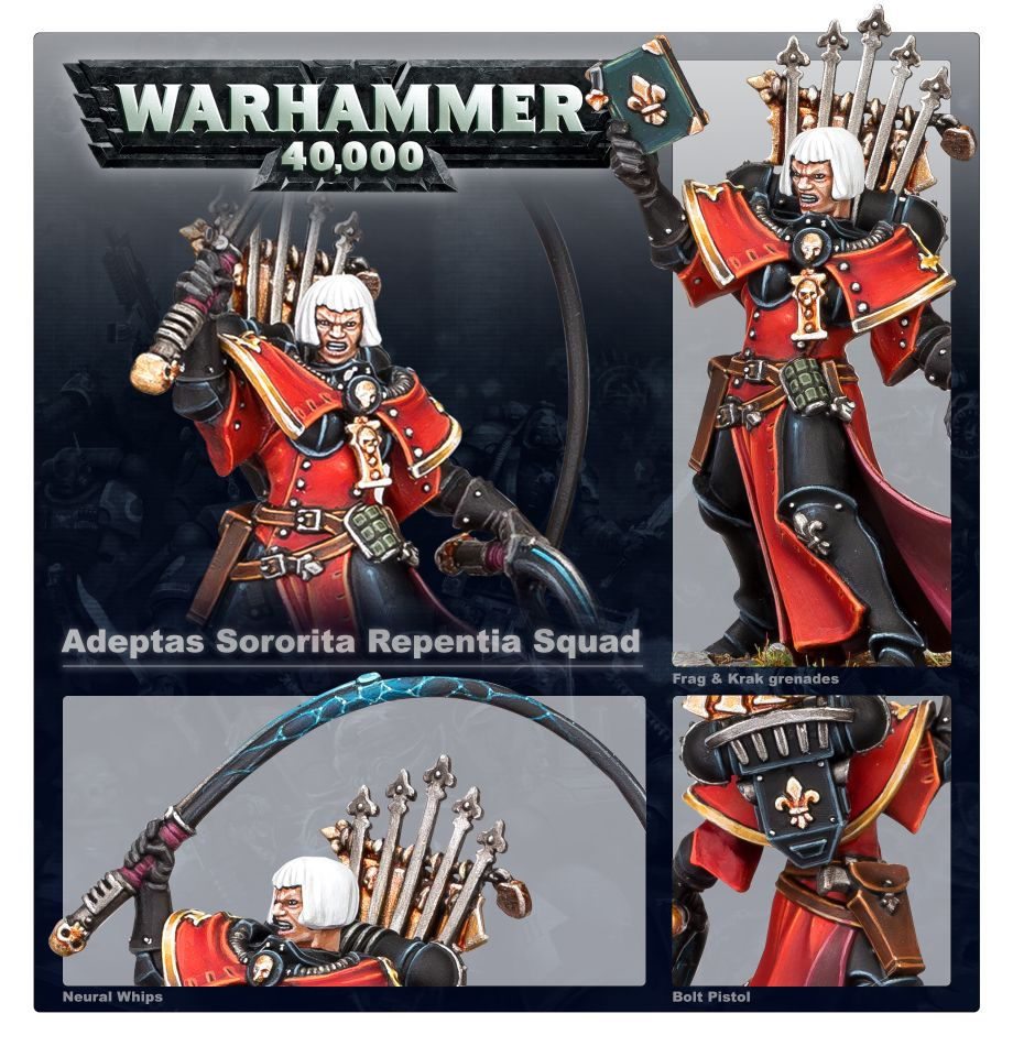 Thumbnail: Warhammer 40k: Adepta Sororitas Repentia Squad