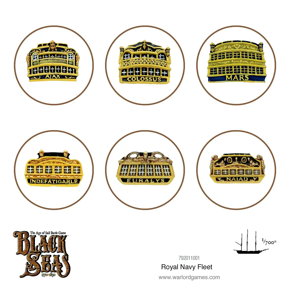 Thumbnail: Black Seas: Royal Navy Fleet (1770 - 1830)