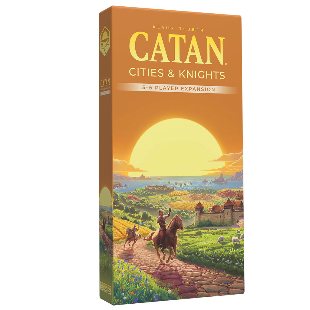 Catan Expansion: Cities & Knights 6th Ed 5-6 Player Expansion