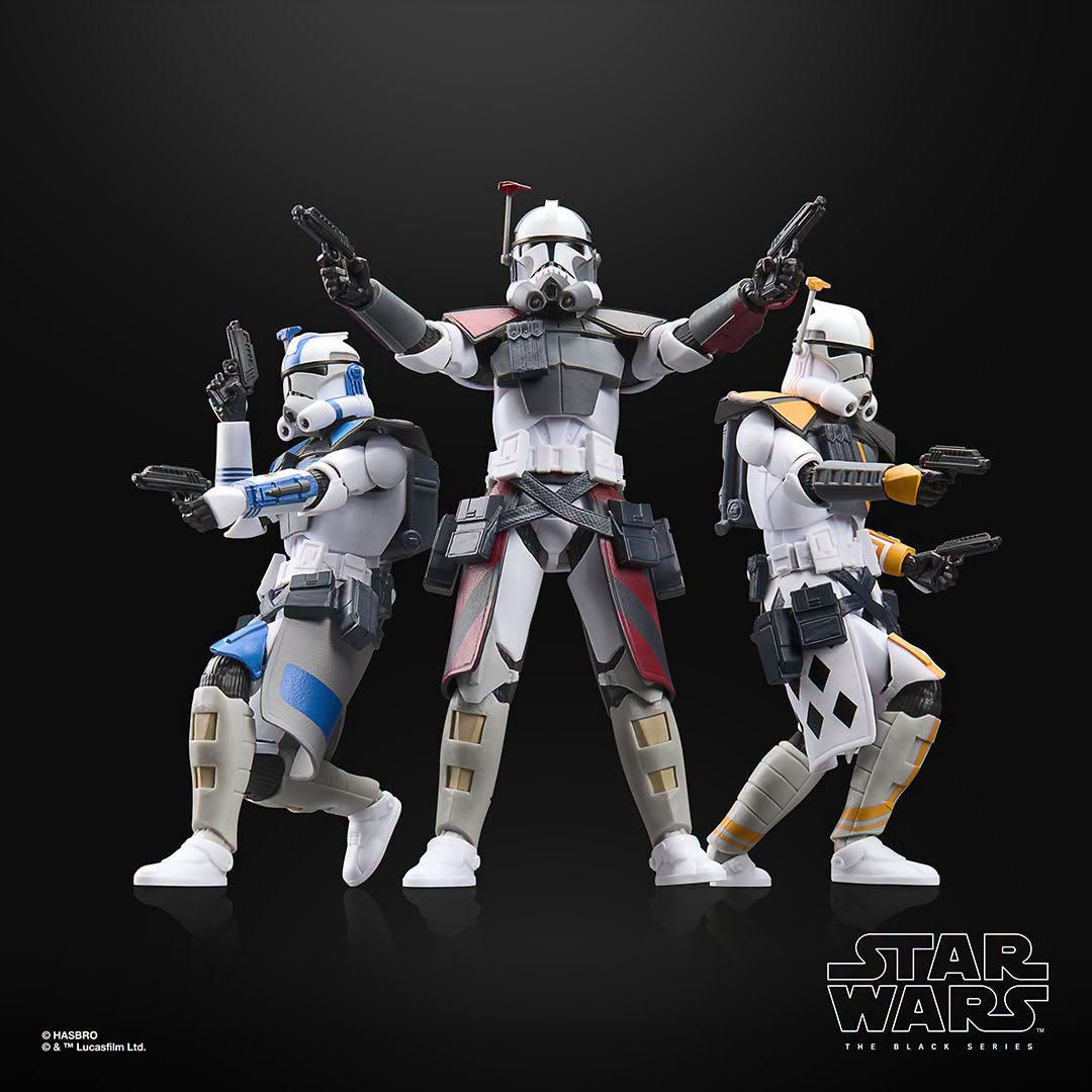 Star Wars The Black Series ARC Trooper Battle Pack Havoc, Colt, Blitz