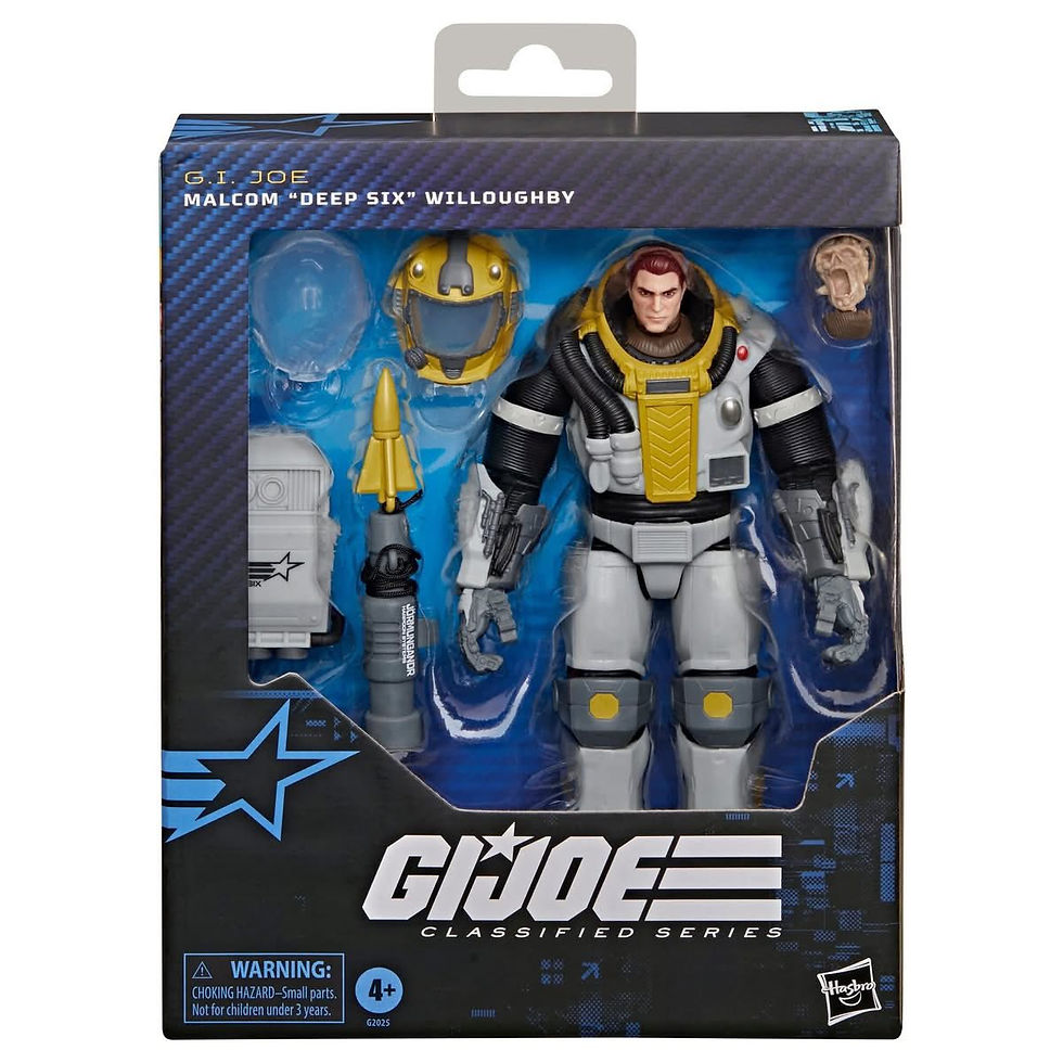 Thumbnail: G.I. Joe Classified Series 6" Deluxe Malcom Deep Six Willoughby