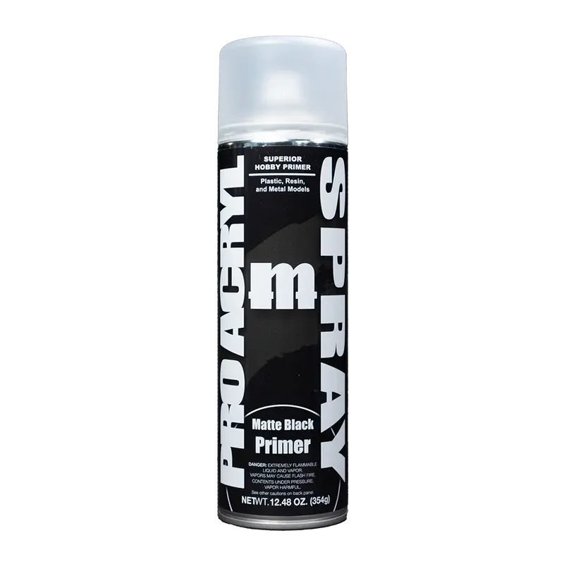 PRO Acryl Spray - Matte Black Primer