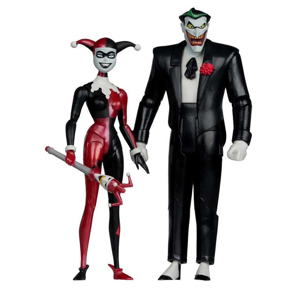 Thumbnail: DC Direct Batman Animated Harley Quinn and The Joker Mad Love 2 Pack