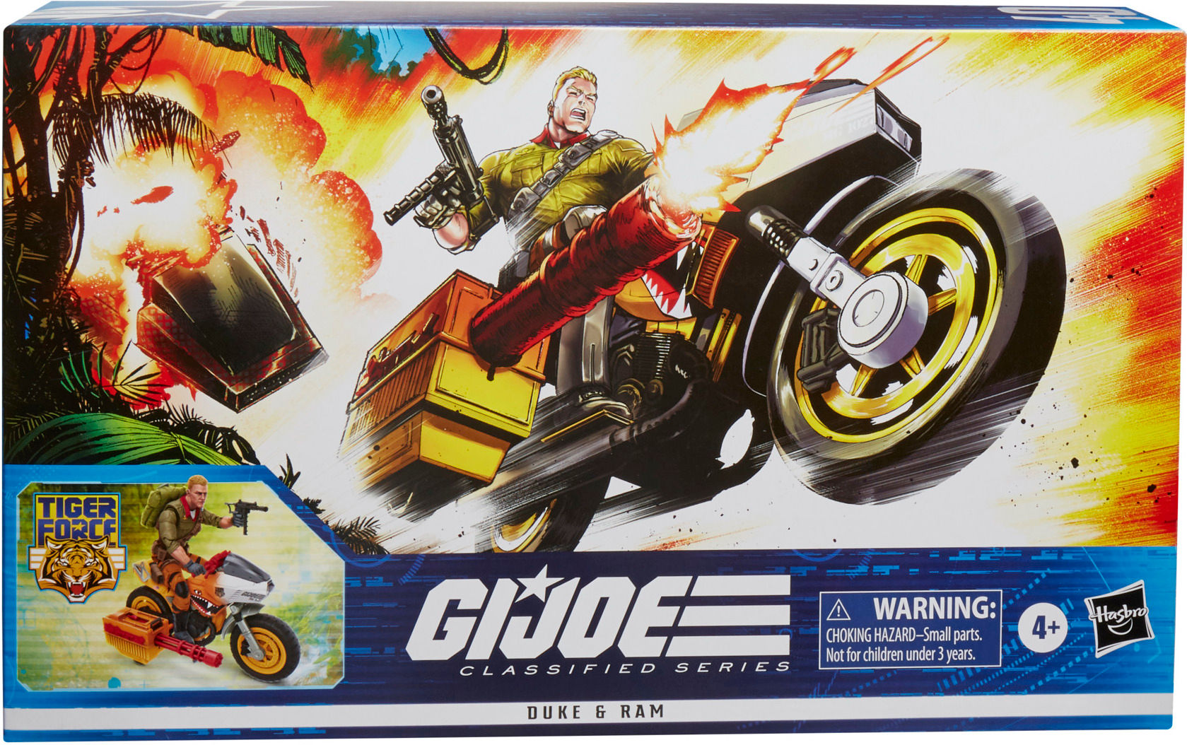 G.I. Joe Classified Series Duke & RAM Cycle (Tiger Force) Action Figure