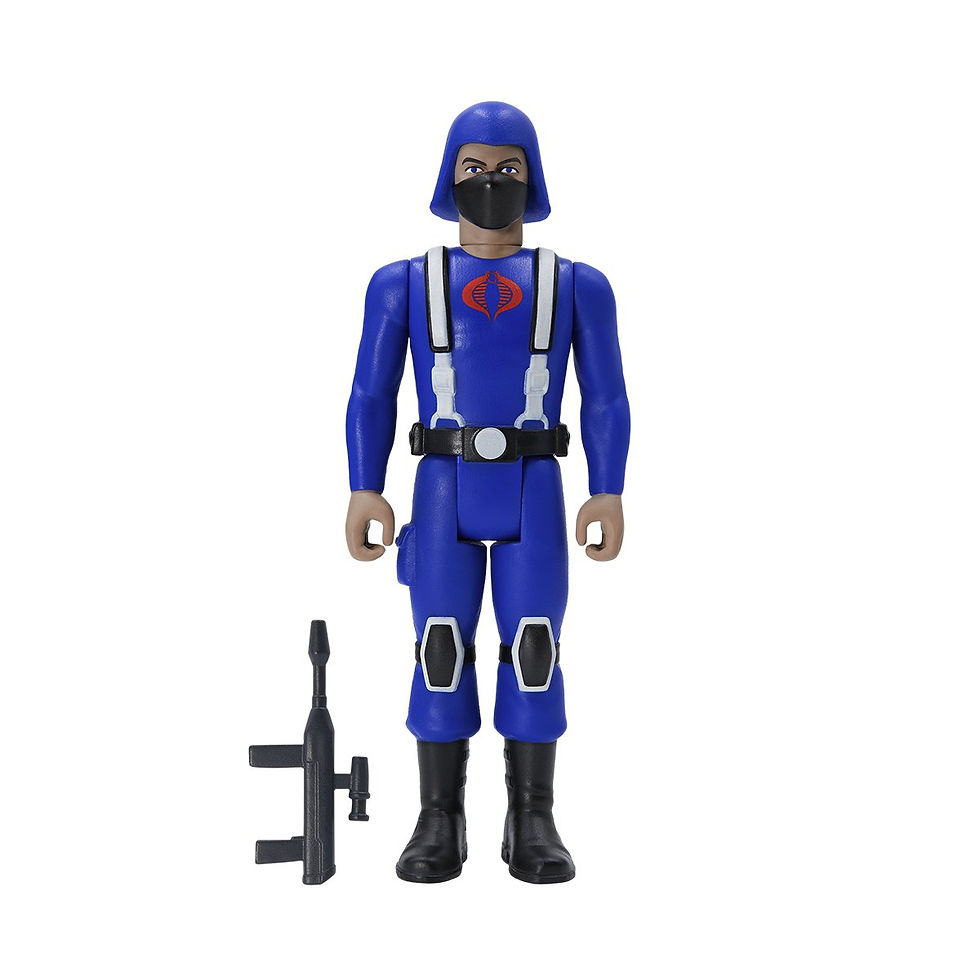 Thumbnail: G.I. Joe ReAction Figure - Cobra Trooper Y-back (Tan)