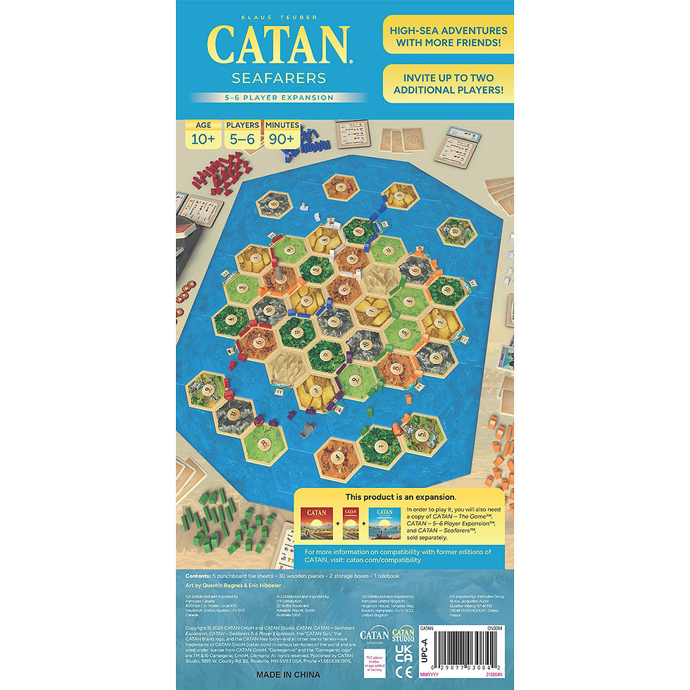 Thumbnail: Catan Expansion: Seafarers 6th Ed 5-6 Player Expansion