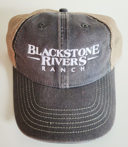 Beige Bow & Gingham Trucker Hat