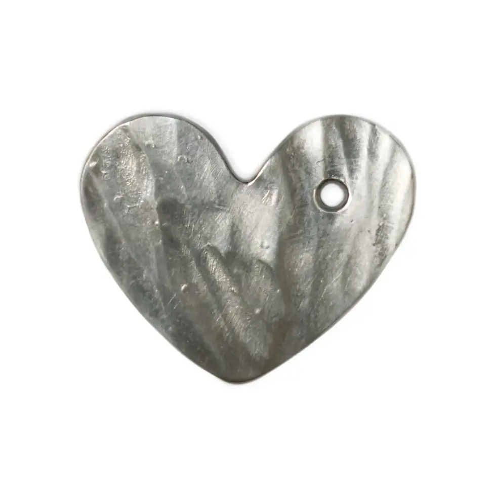 Miniaturbild: BergKaiser Silber Herz Basic Frontaufnahme weißer Hintergrund