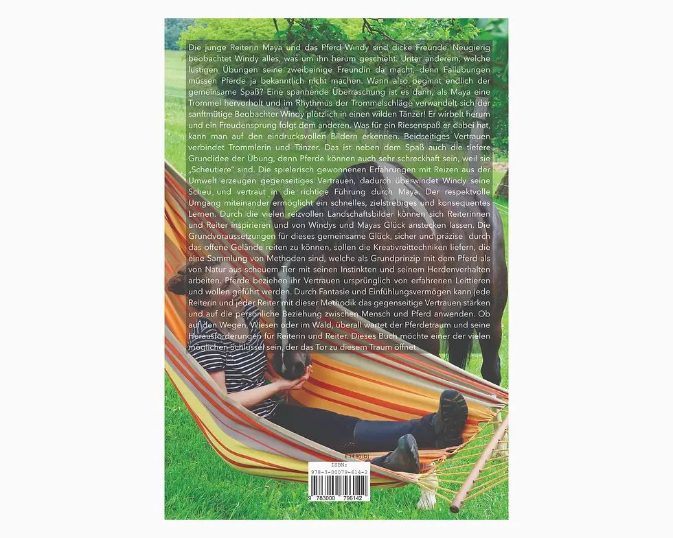 Miniaturbild: MIT LEBENSFREUDE FREIZEITREITEN:  GRUNDLAGEN FÜR EIN SPIELERISCHES UND VERTRAUTES MITEINANDER Rückseite Cover