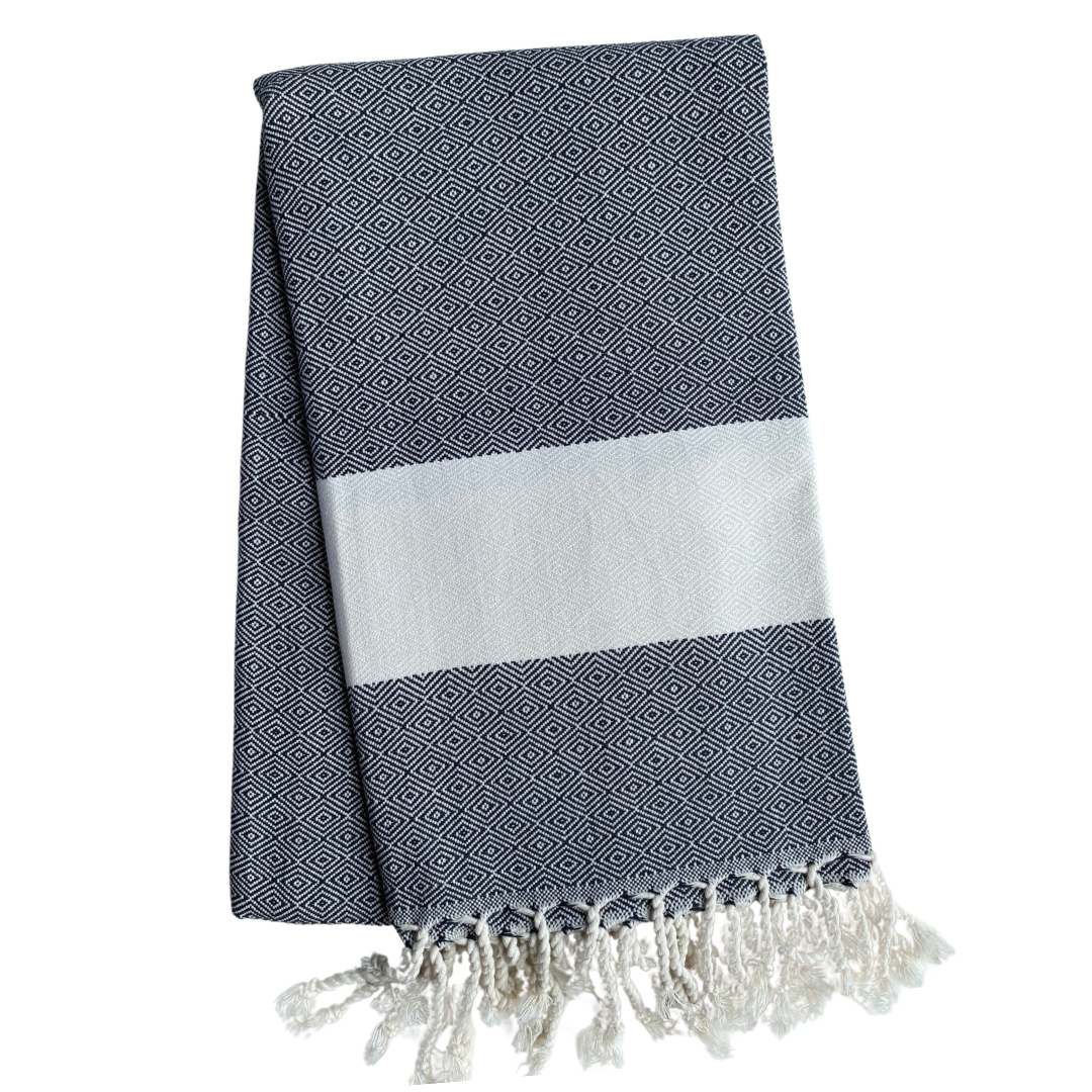 Elmas Lara Peshtemal - Black