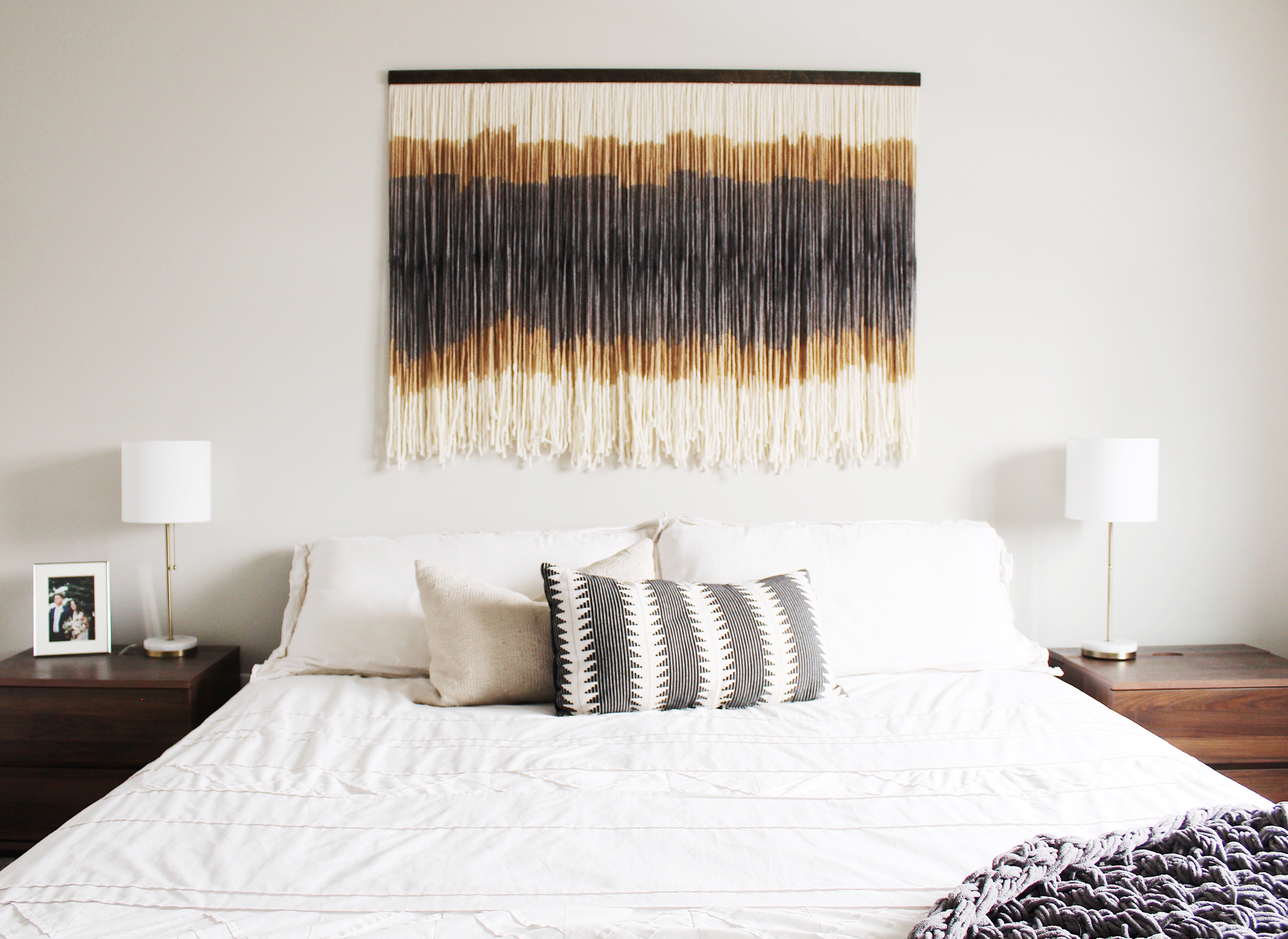 Burnt Orange/Black Stripe