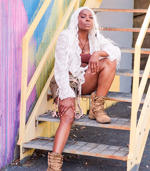 The Force Behind the Movement - Editorial fashion portrait of the Crunk Fitness creator ex