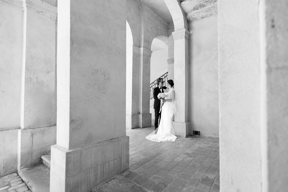 mariés avant cérémonie