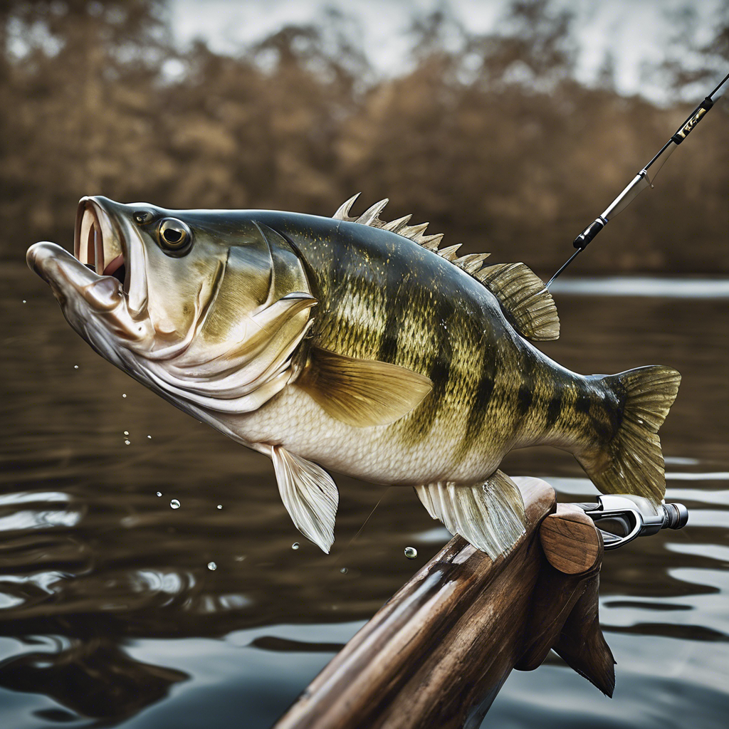 Three fishing rods