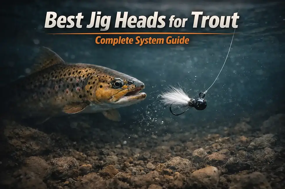 Best Jig Heads for Trout (Complete System Guide)