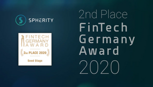 Spherity won FinTech Germany Award 2020